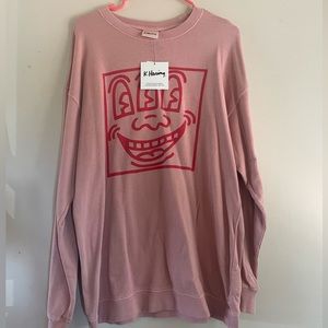 keith haring crewneck
